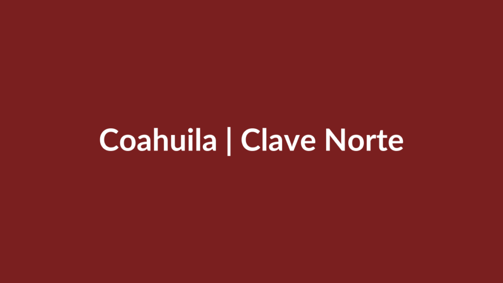 Coahuila | Imagen de muestra