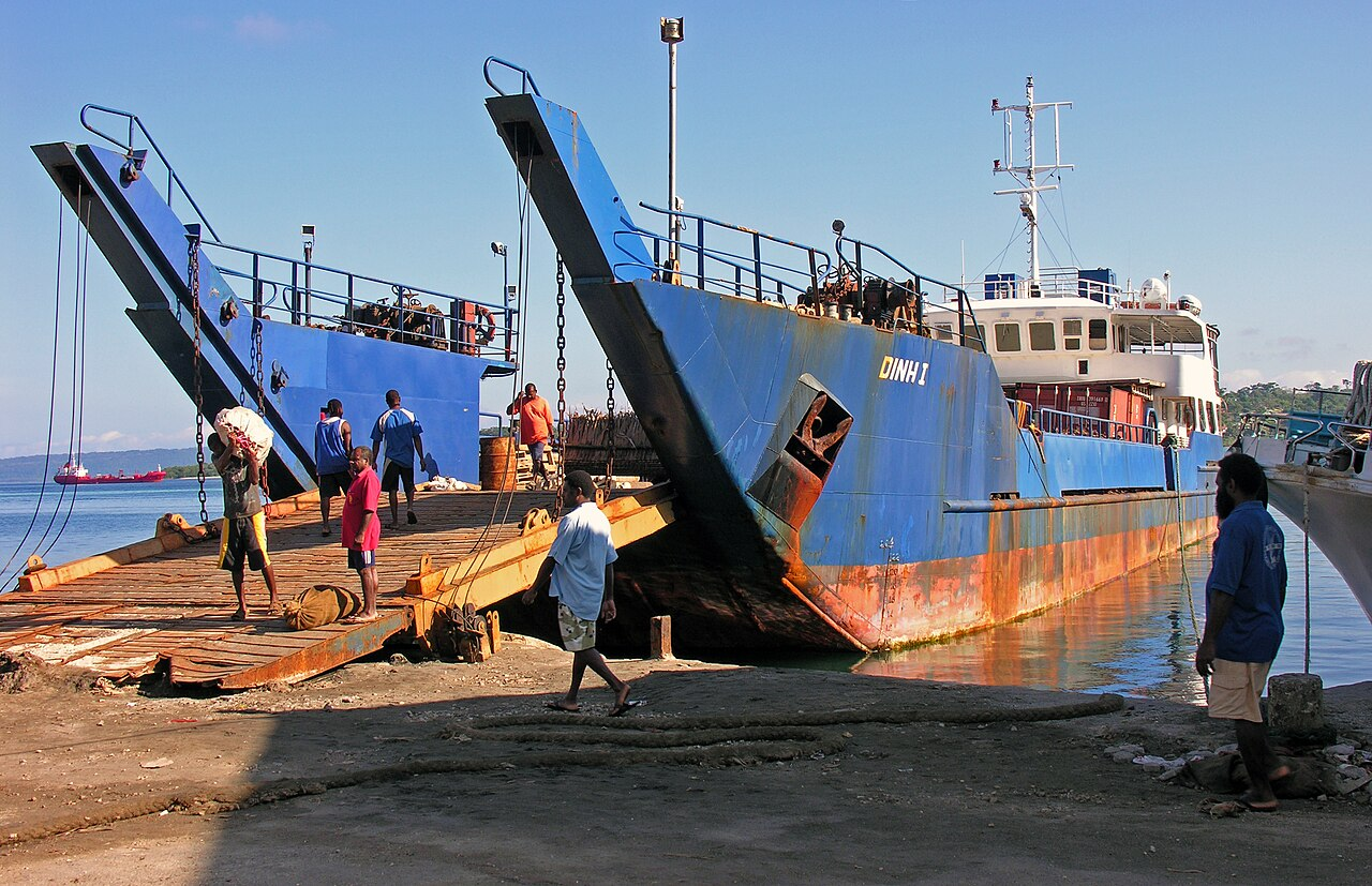Ferry interinsular en Vanuatu